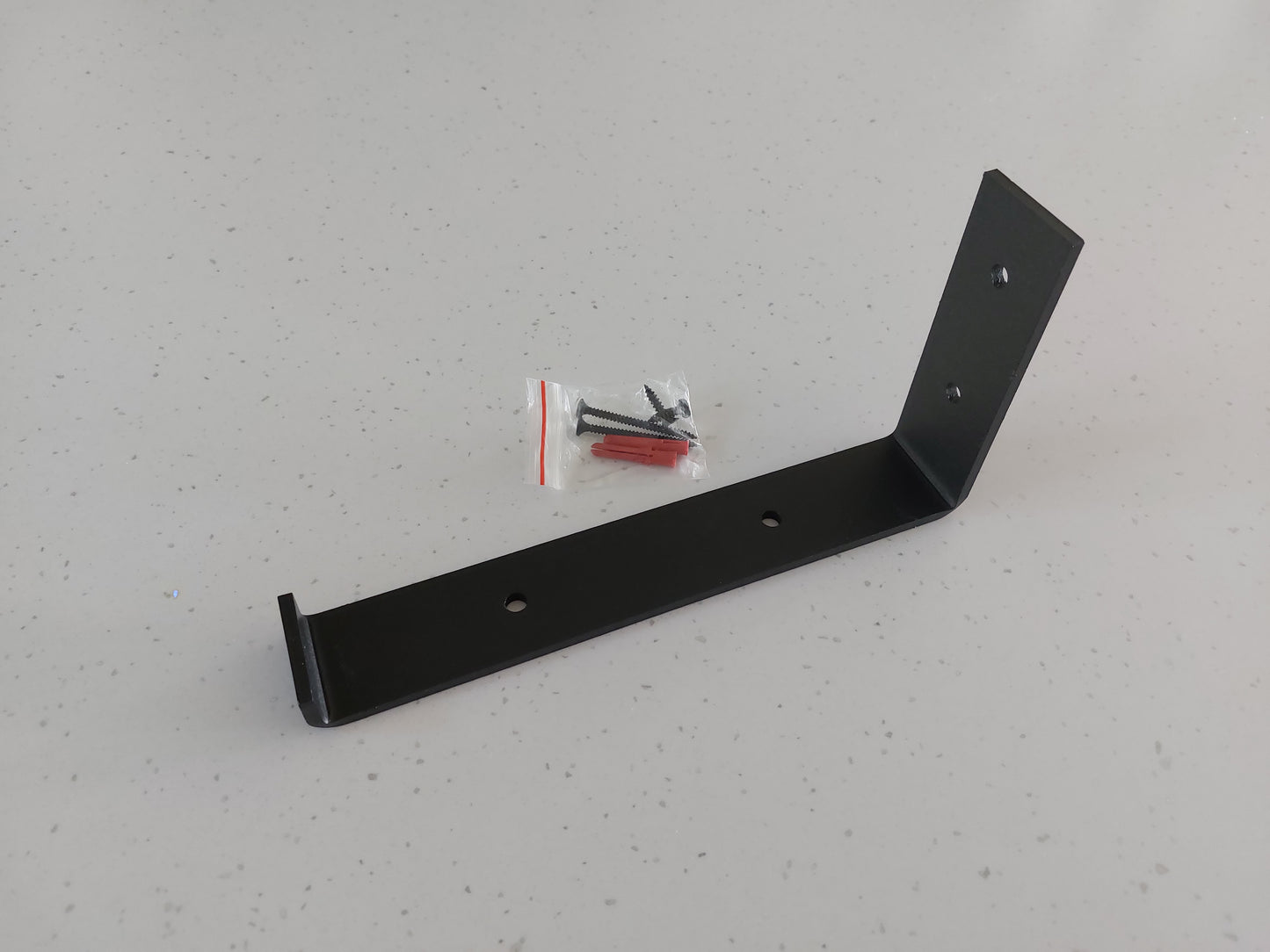 DOUBLE SHELF PACKAGE: Scaffold Board Corner Shelf - Custom Size Available