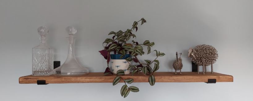 Beautiful Handmade Scaffold Board Shelf (Shelf Only) | Custom Sizes and Stains Available | Industrial | Rustic Style